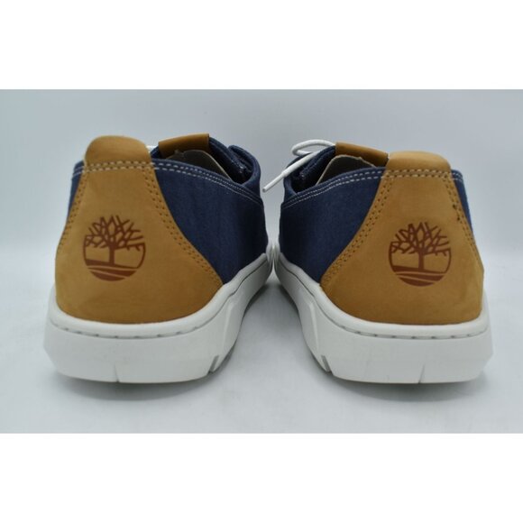 Timberland Mens Size 8 Timberloop Go Roam Dark Blue Canvas Lace Up Low Sneakers - Picture 5 of 12